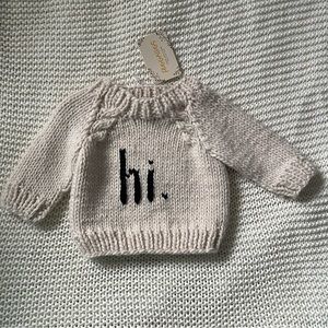 NWT baby boutique sweater
